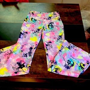 Colorful justice stretch pants!